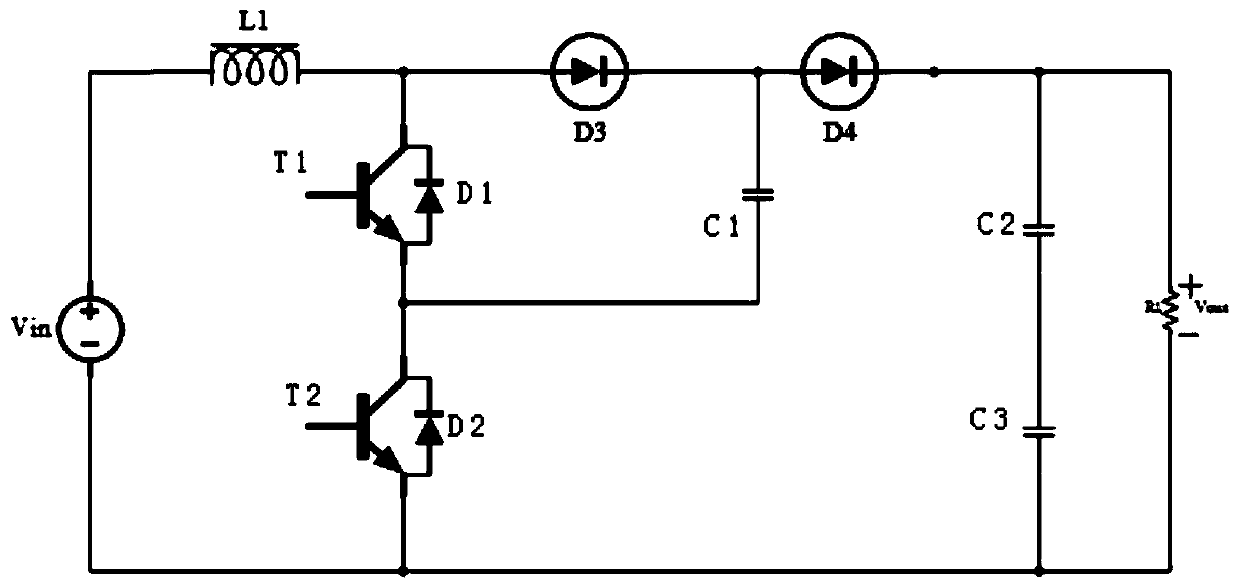 BOOST power conversion circuit and control method thereof