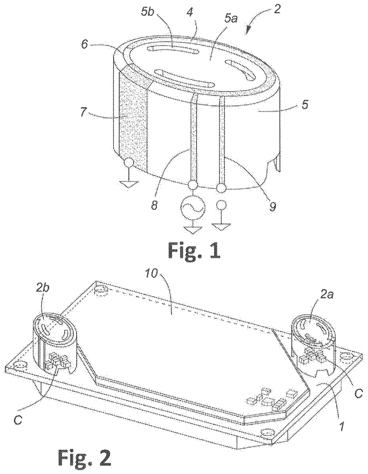 Dual role antenna assembly