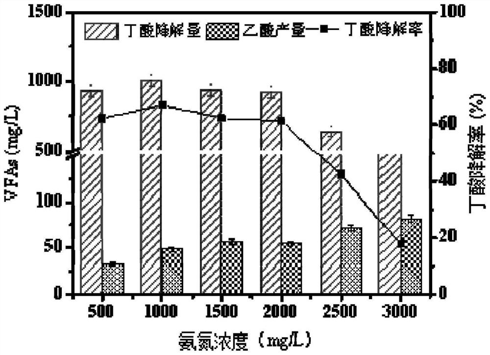 A kind of composite bacterial agent for strengthening the anaerobic degradation of butyric acid and its construction method