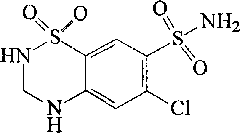 Liposome solid preparation of losartan potassium hydrochlorothiazide pharmaceutical composition