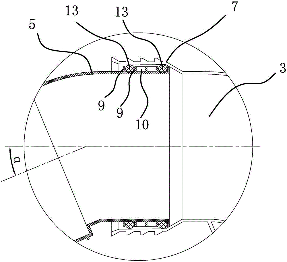 A variable-angle plastic inspection well