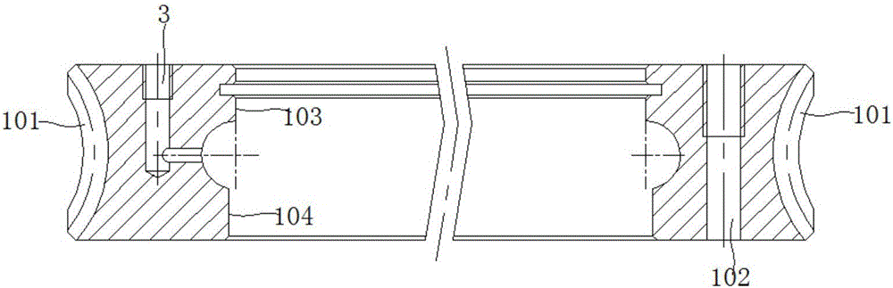 Machining method of worm gear type pivoting support