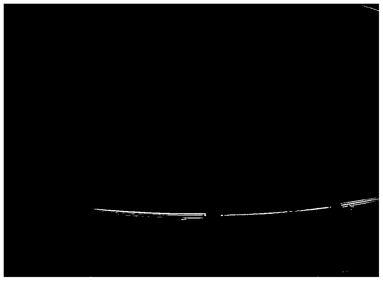 A panoramic image splicing method based on a camera geometric position relation