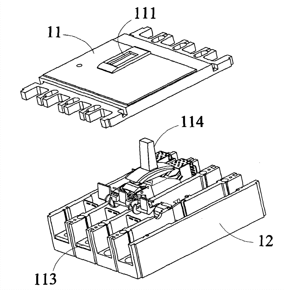 B type intelligent circuit breaker with automatic switching-in function