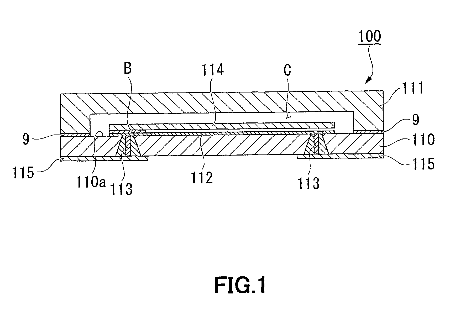 Anodic bonding method and piezoelectric vibrator manufacturing method