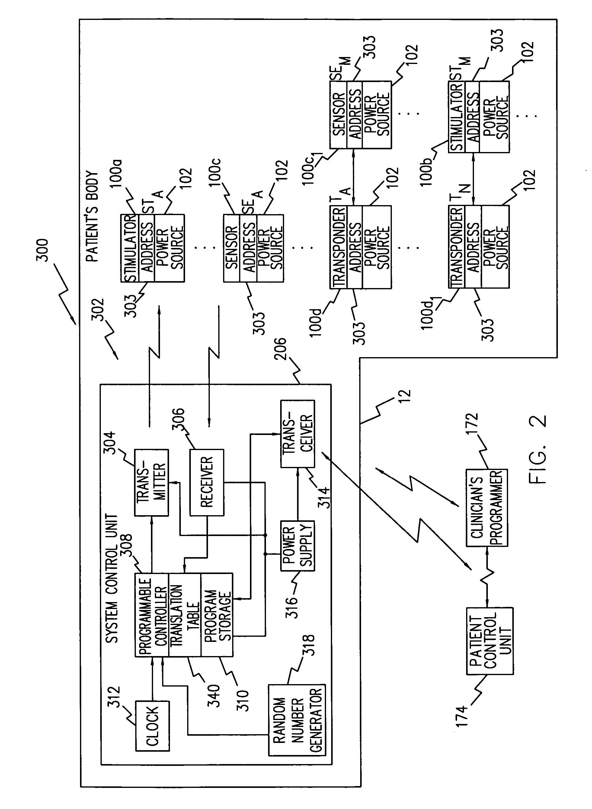 Stent having an integral ultrasonic emitter for preventing restenosis following a stent procedure