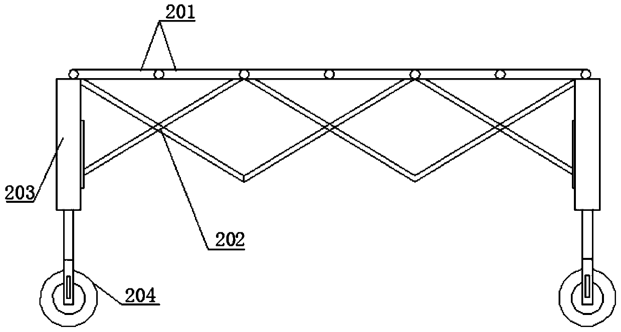 A lifting and moving dock type wharf