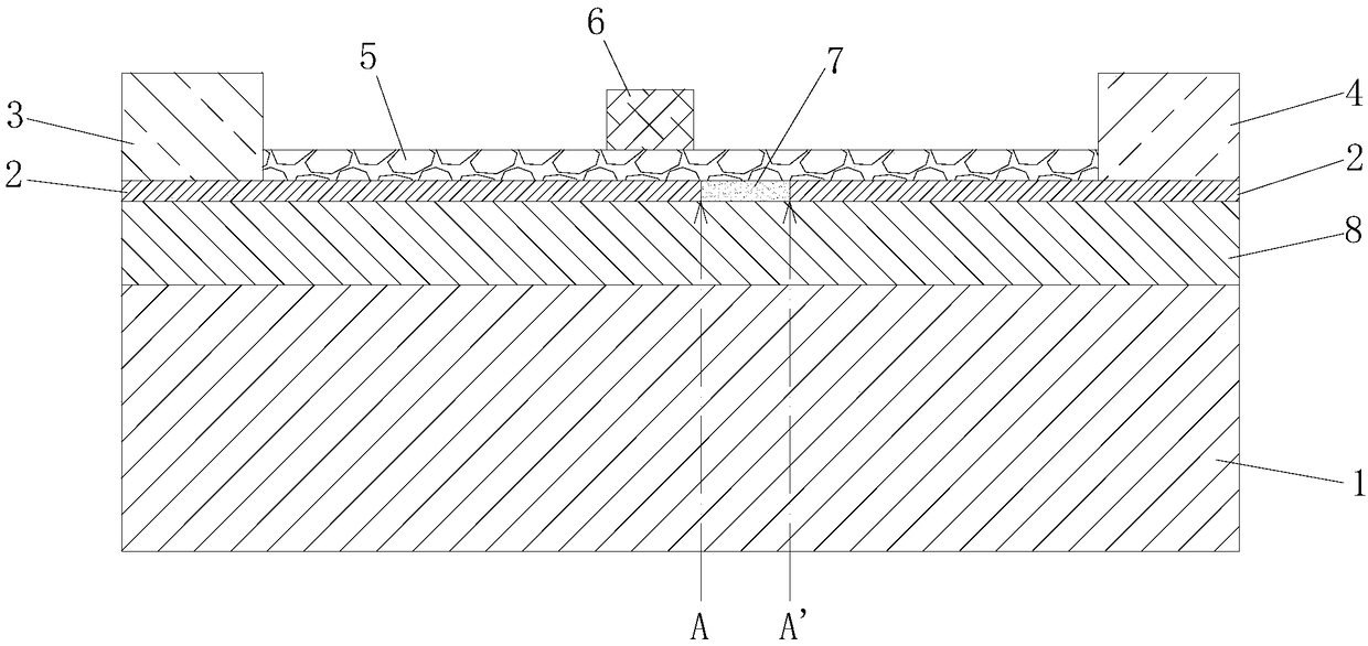 Normally closed field effect transistor