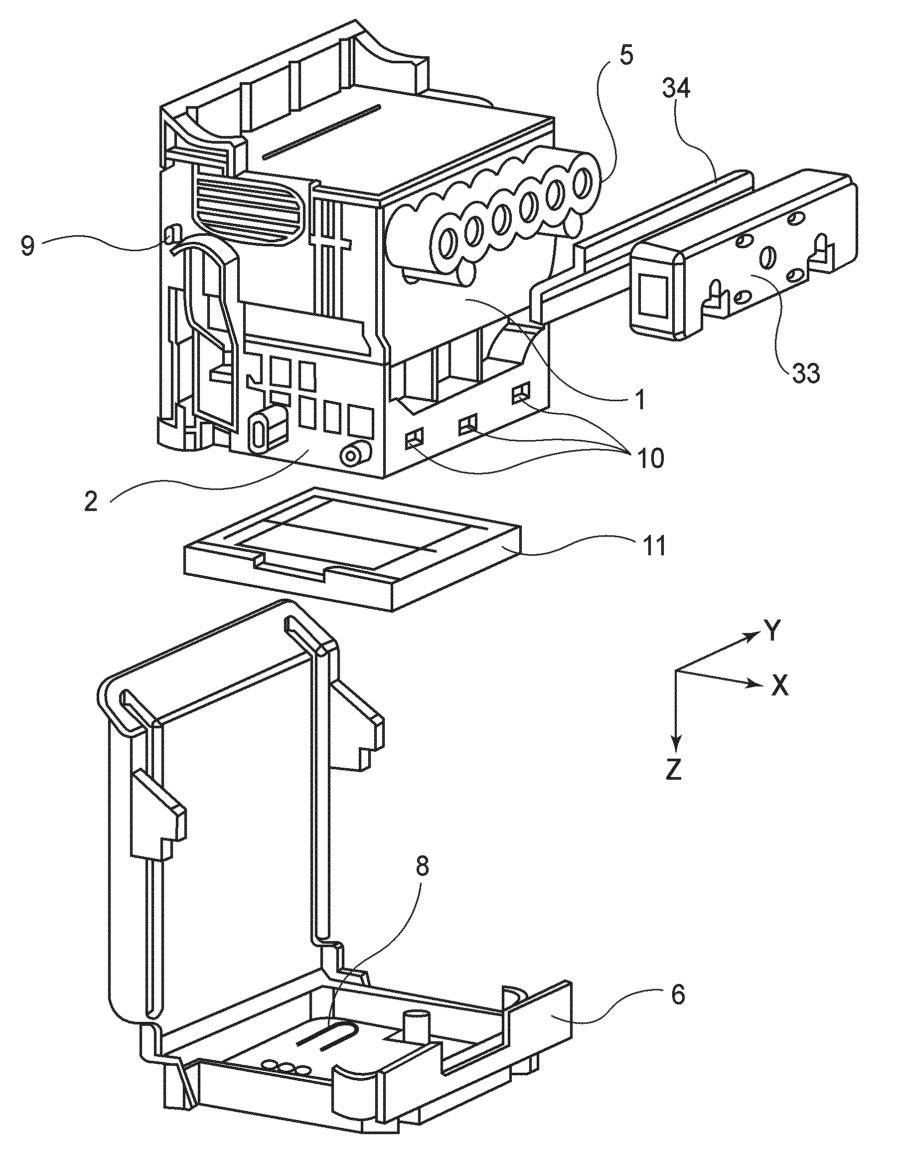 Capping unit and ink jet recording unit