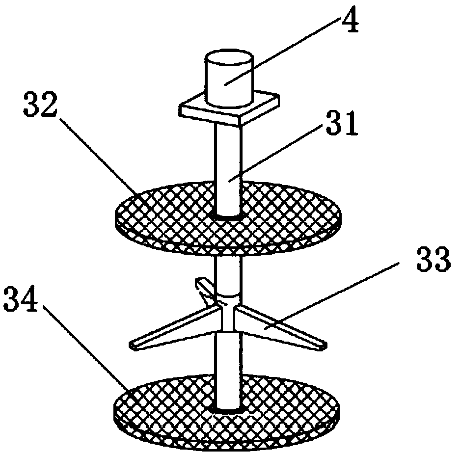 Reaction device of composite material