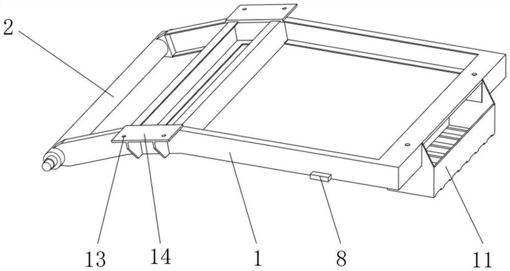 Conveyor belt tensioning device and belt conveyor