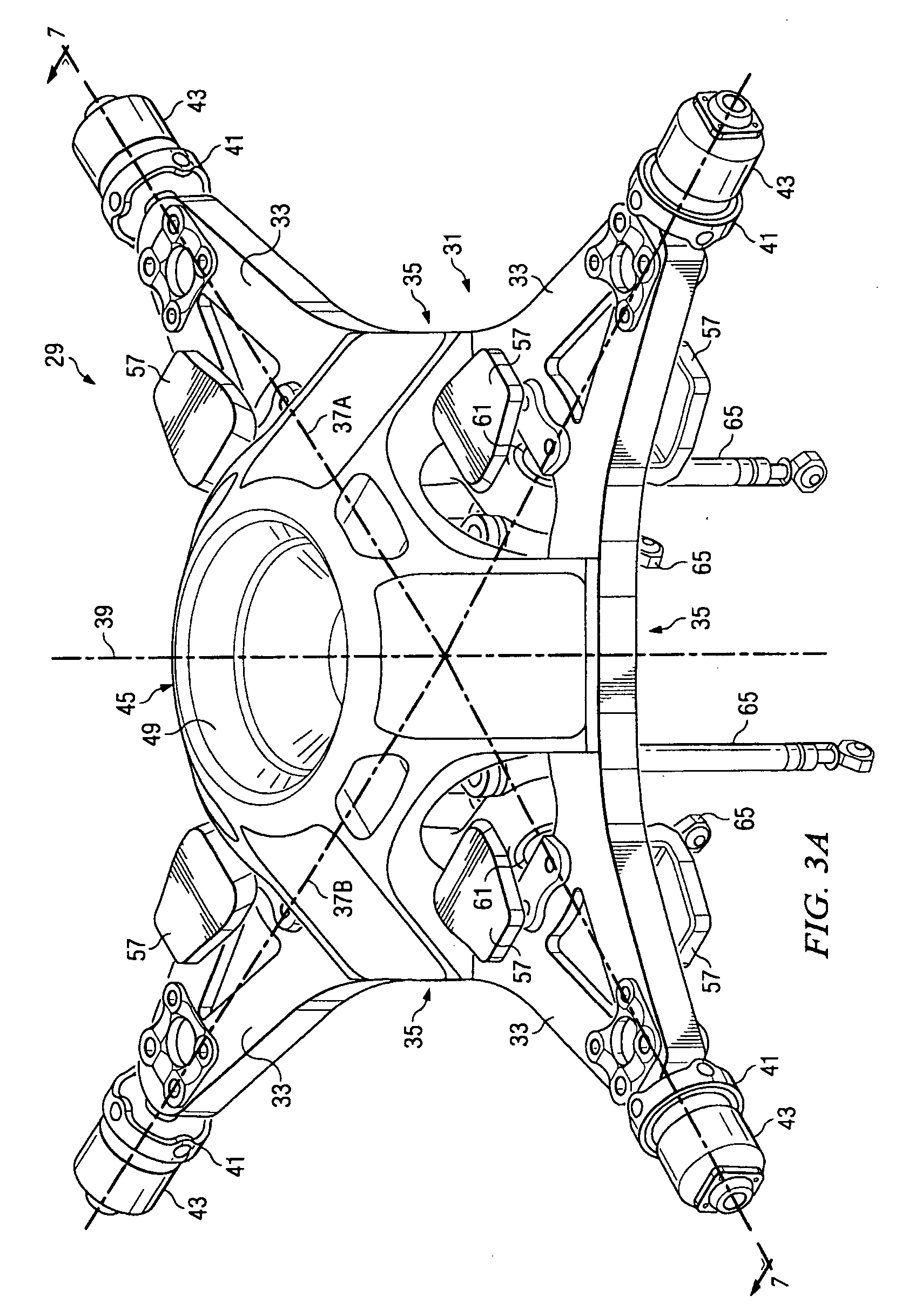 Stiff-in-Plane Gimbaled Tiltrotor Hub