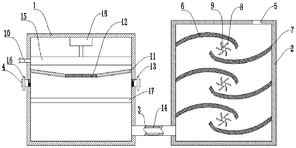 Microbial exhaust gas purification