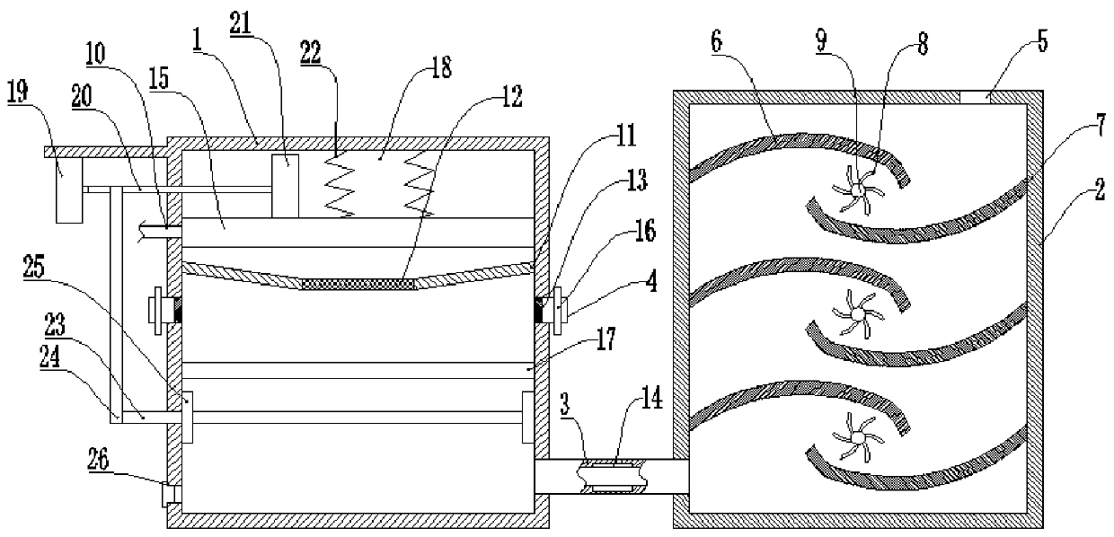 Microbial exhaust gas purification