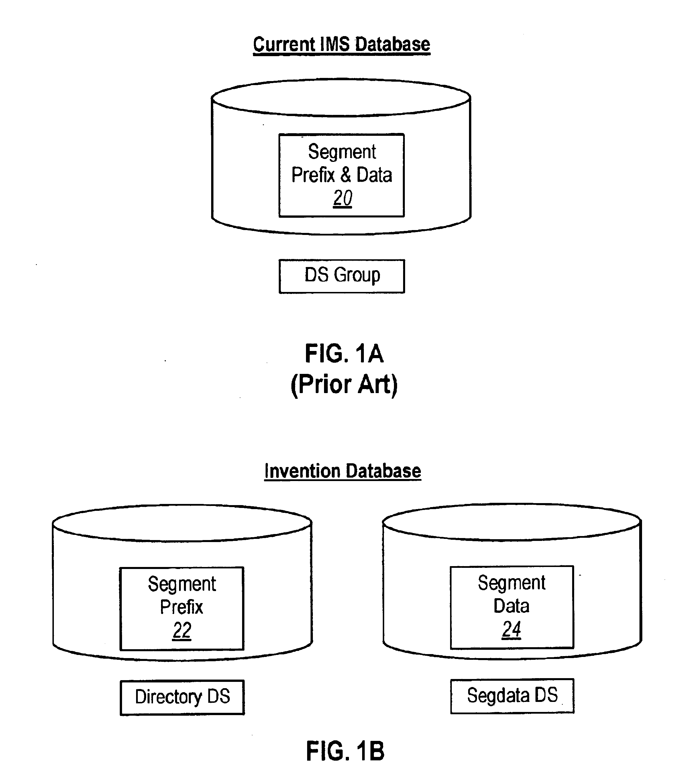 Space management of an IMS database