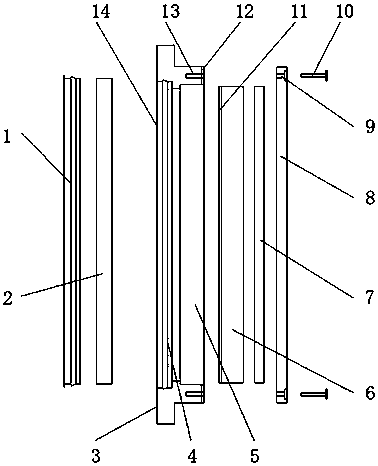 Dust-proofing display screen for industrial automation