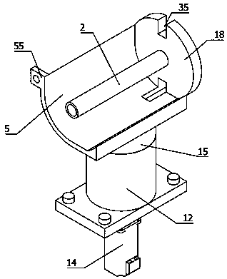 High-manganese brass belt anti-pressing-mark automatic take-up equipment