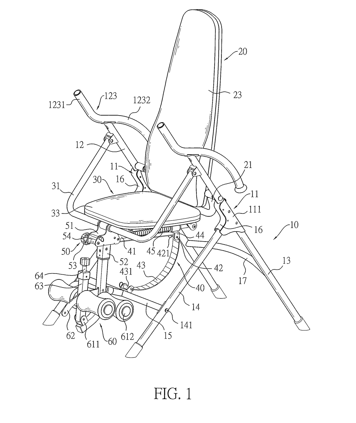 Seated Inversion Table