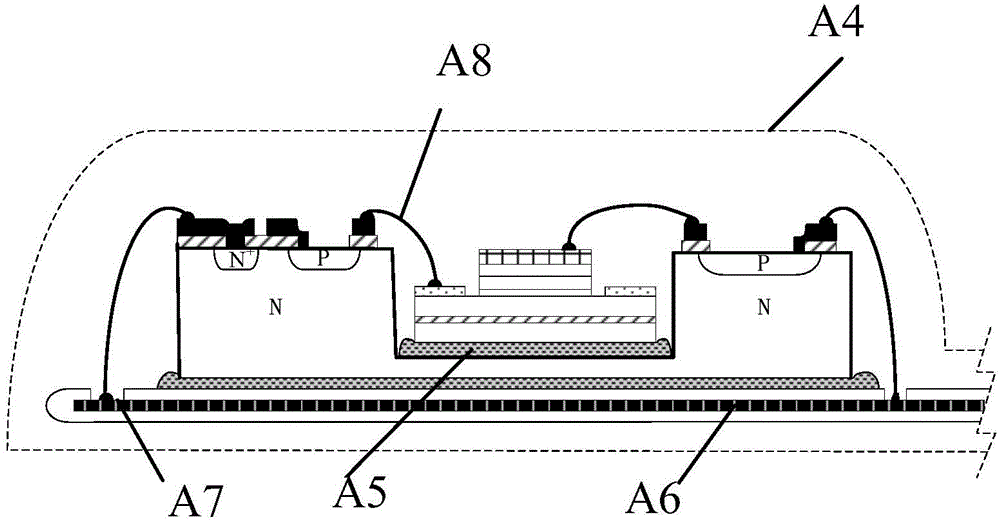 Optical detection implantable sensor and manufacturing method and control system thereof