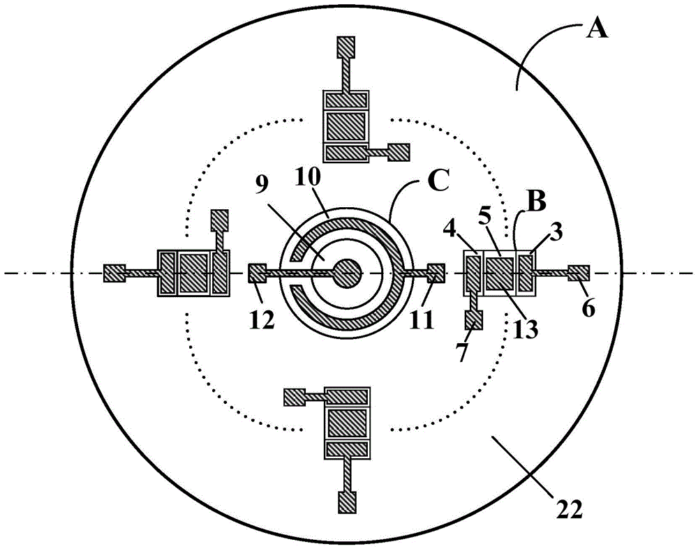 Optical detection implantable sensor and manufacturing method and control system thereof