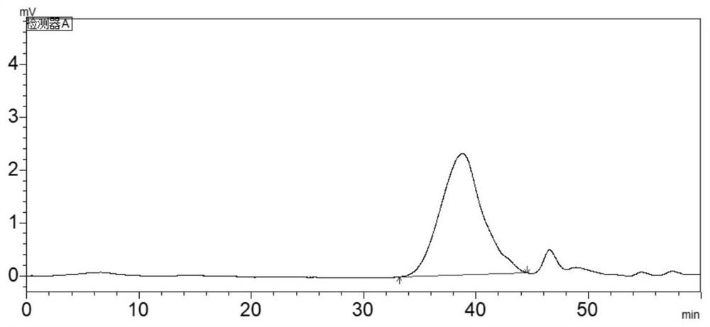 Polysaccharide SM-0.4M and anti-tumor product prepared from polysaccharide SM-0.4M