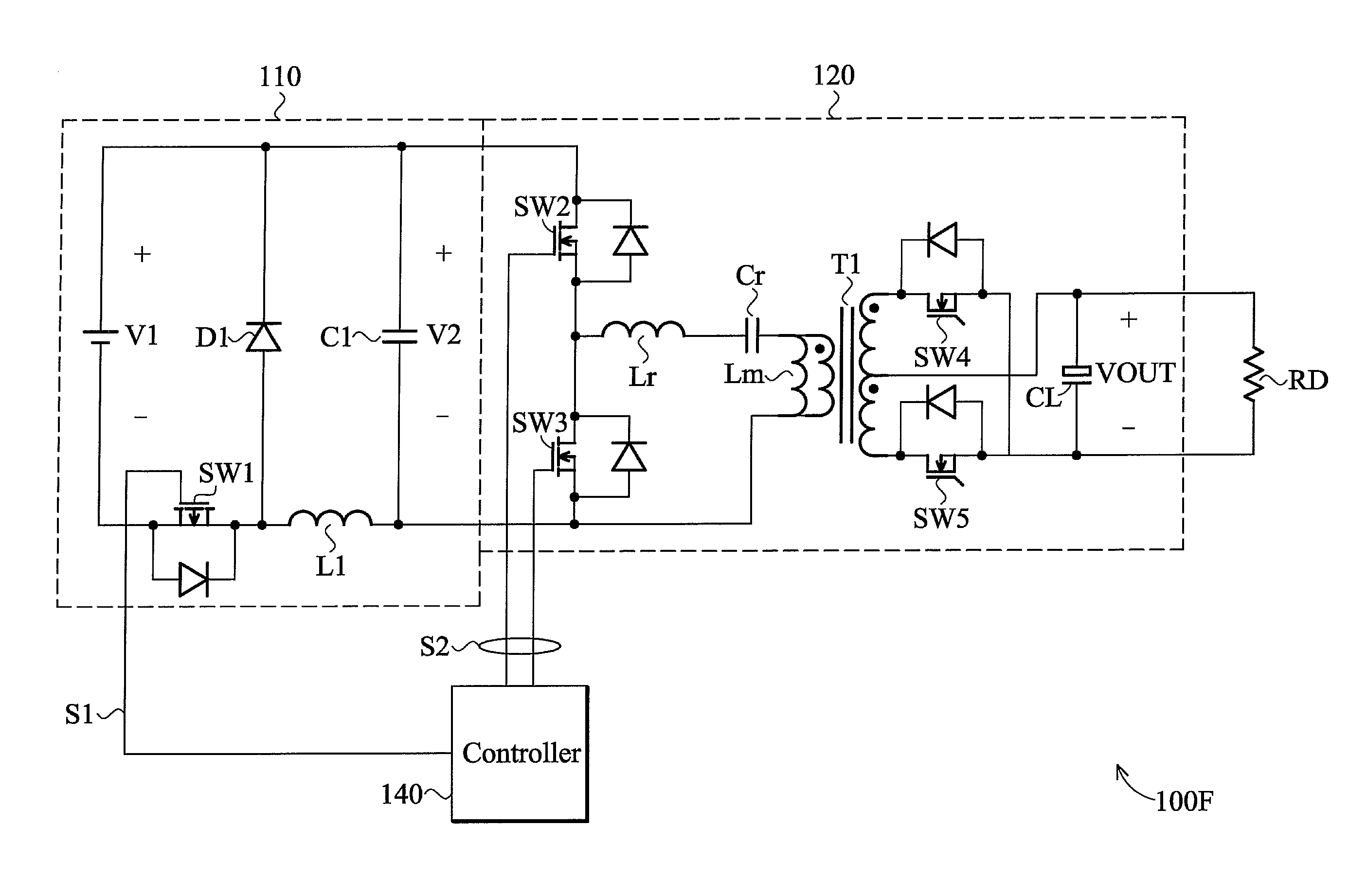 Resonant conversion system with over-current protection processes