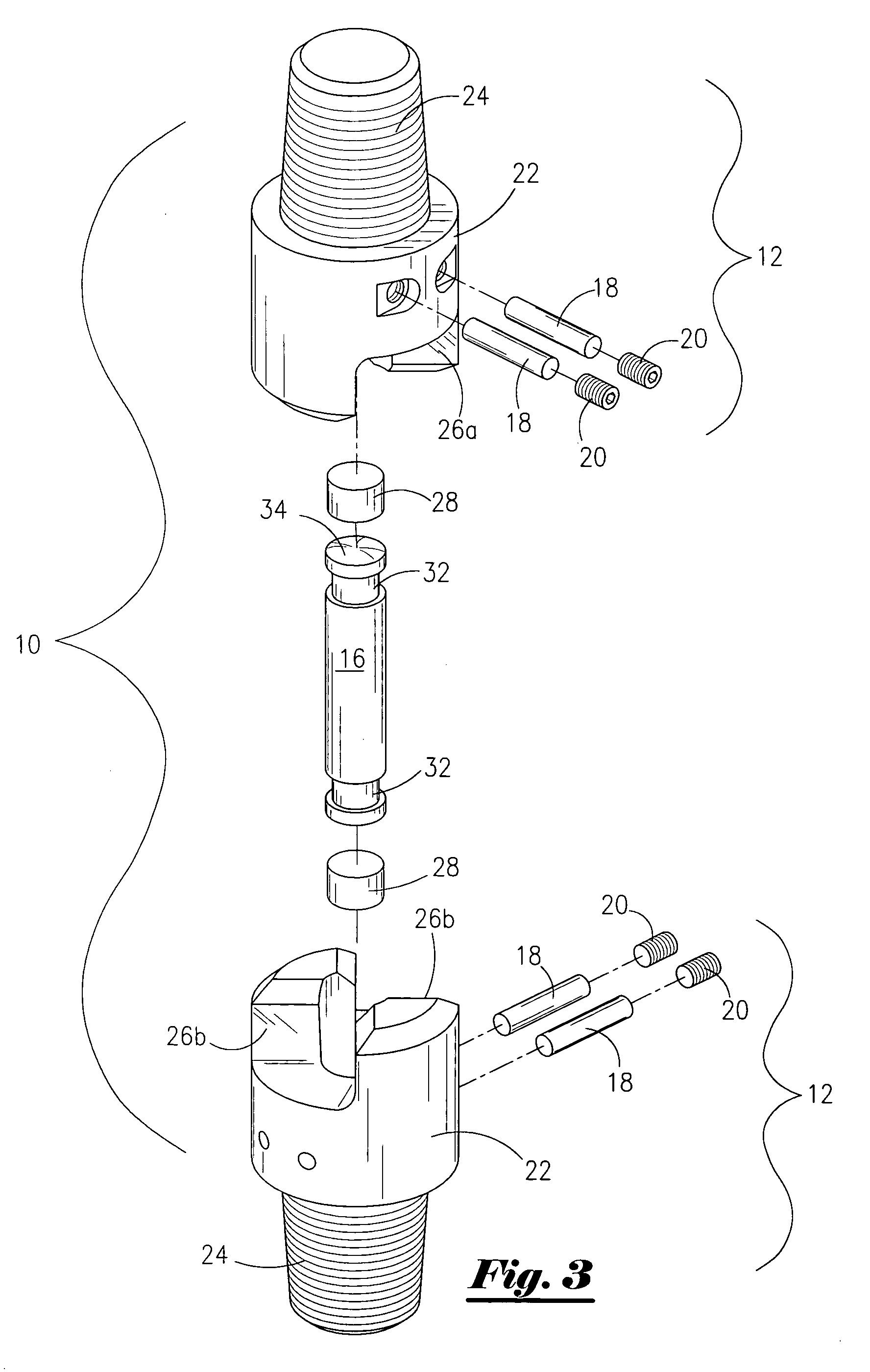 Flexible universal joint sub connection for down hole mud motor method and apparatus