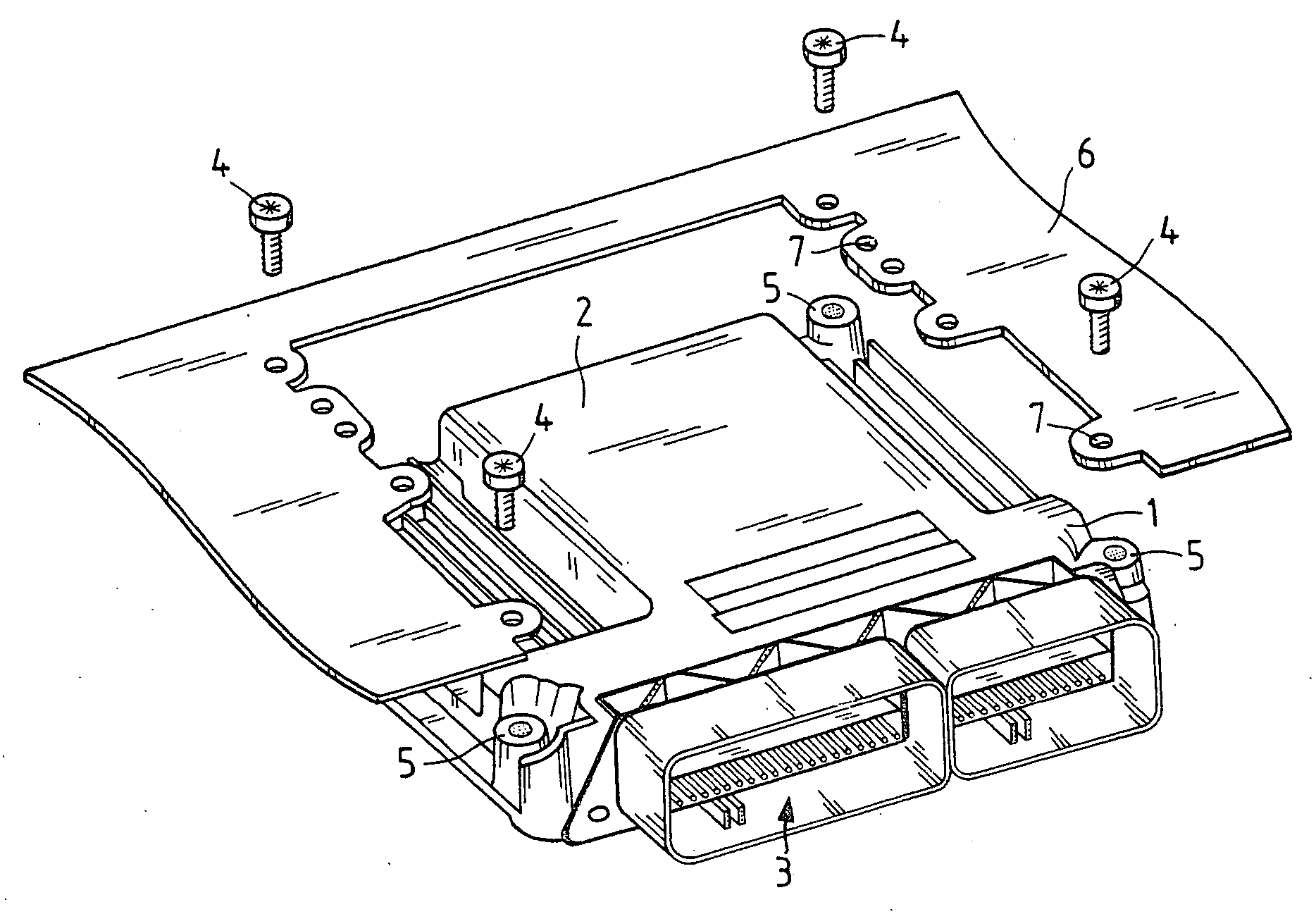 Fastening device for an electrical device