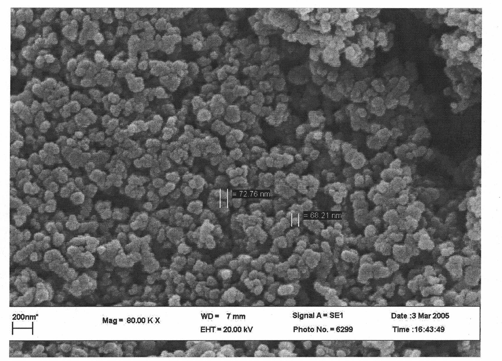 Process and equipment for continuously preparing nano carbon ball