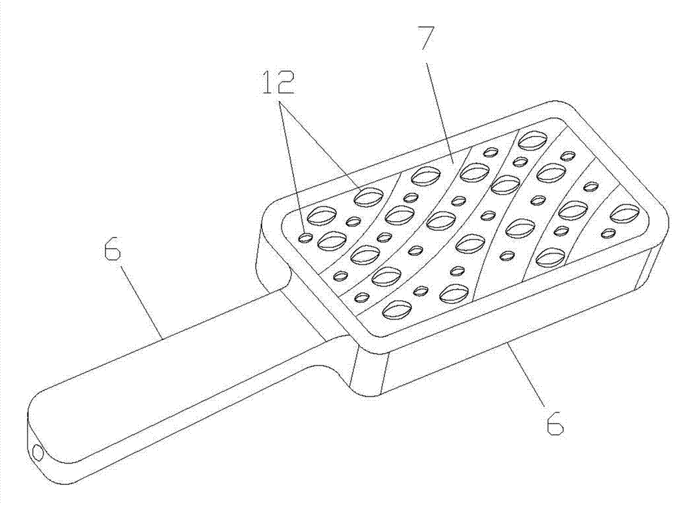 Energy-containing physiotherapy instrument