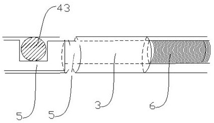 Projectile type clearing net basket