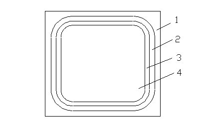 Chip for two-way voltage regulator diode DB3 and manufacturing technique thereof