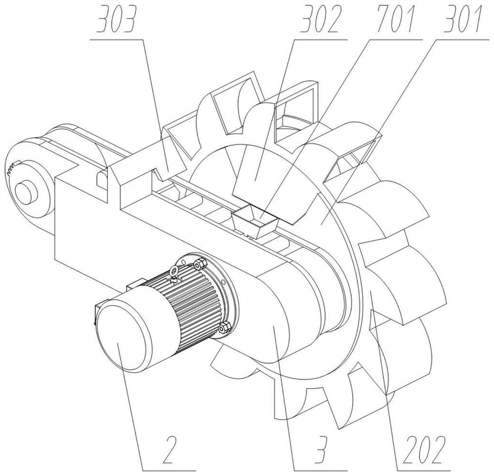 Ecological rapid restoration device for industrial land soil