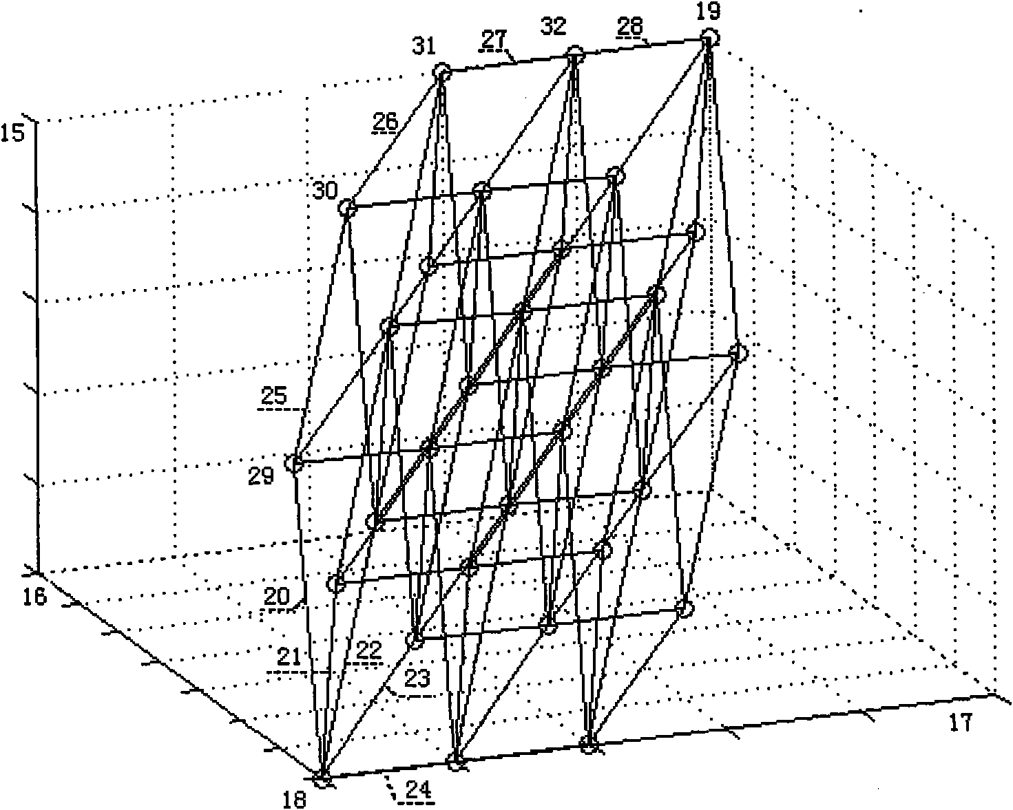 Low-complexity joint source-channel encoding and decoding method based on space lattice diagram