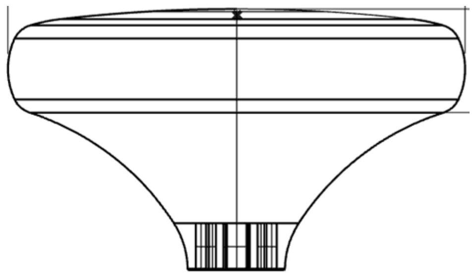 Non-uniform-rigidity holding handle structure and manufacturing method