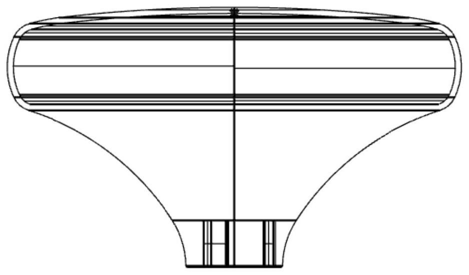 Non-uniform-rigidity holding handle structure and manufacturing method