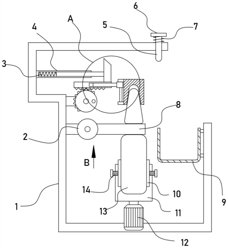 Medical ampoule bottle ring-cutting and opening device