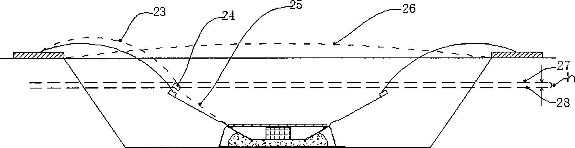 Semiconductor luminescent device for improving luminous efficiency and manufacturing method thereof