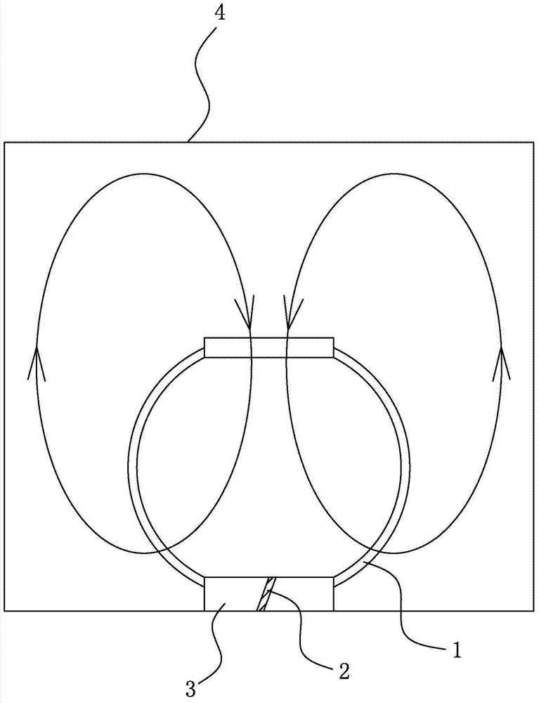 Cake material-mixing apparatus