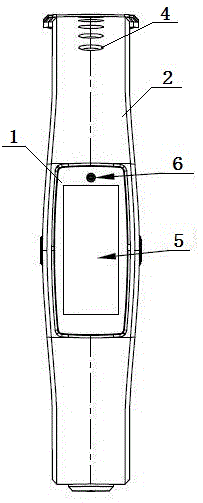 Smartband and vehicle control method based on same