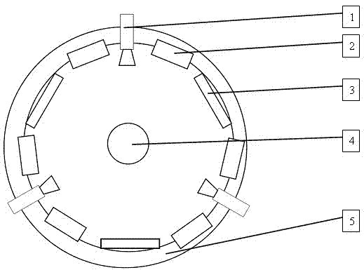 Online cable surface defect detection device and online cable surface defect detection method