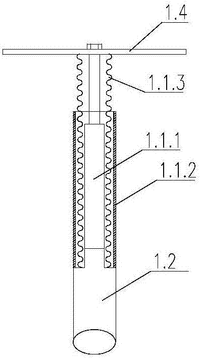 A monitoring device for subsidence and deformation of railway subgrade foundation in karst area and goaf area