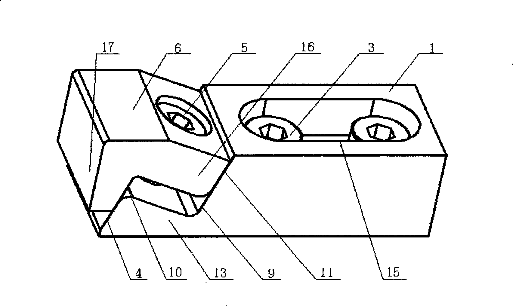 Method and device for compressing numerical control machining parts