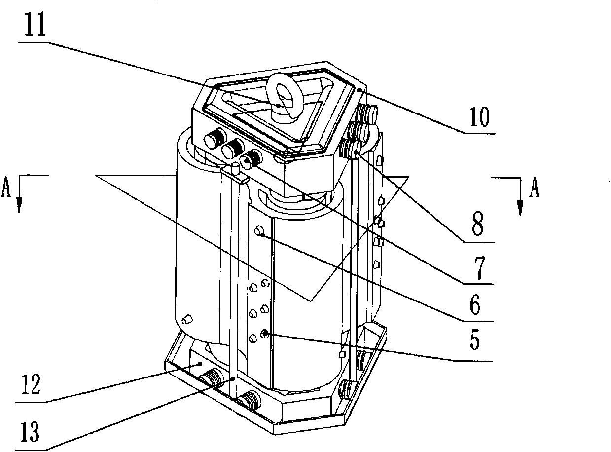 Resin-poured reel iron core transformer