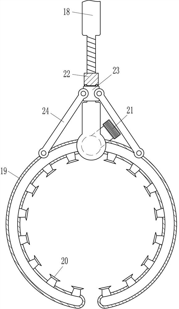 Sandblasting equipment for sandblasting and derusting pipe surface