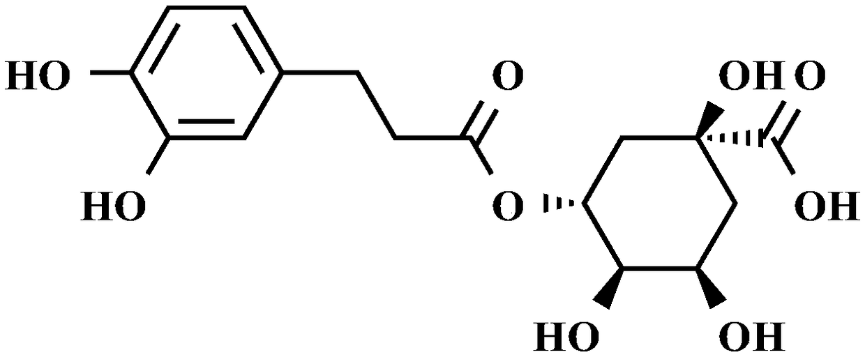 Preparation method of chlorogenic acid adsorption material