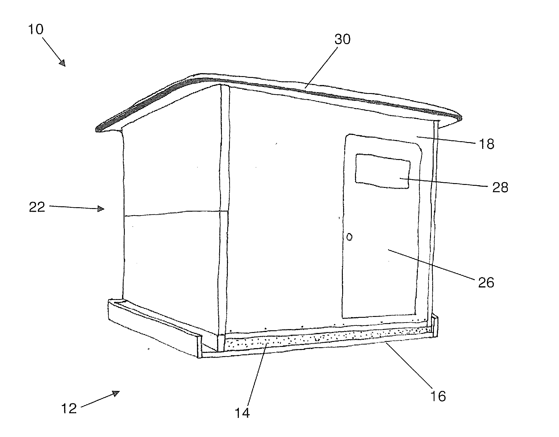 Portable sleeping assembly