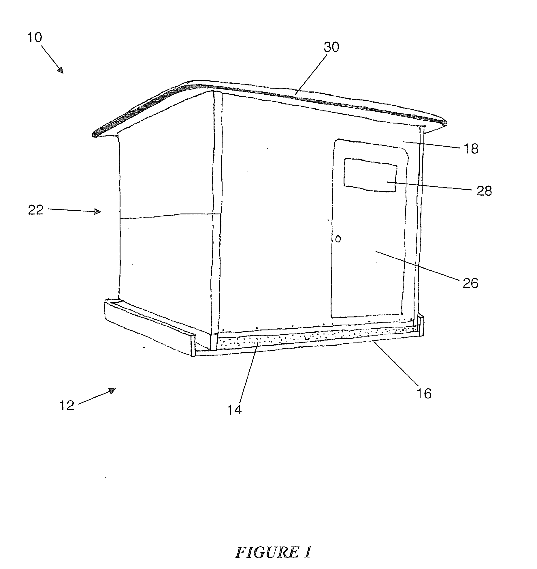 Portable sleeping assembly