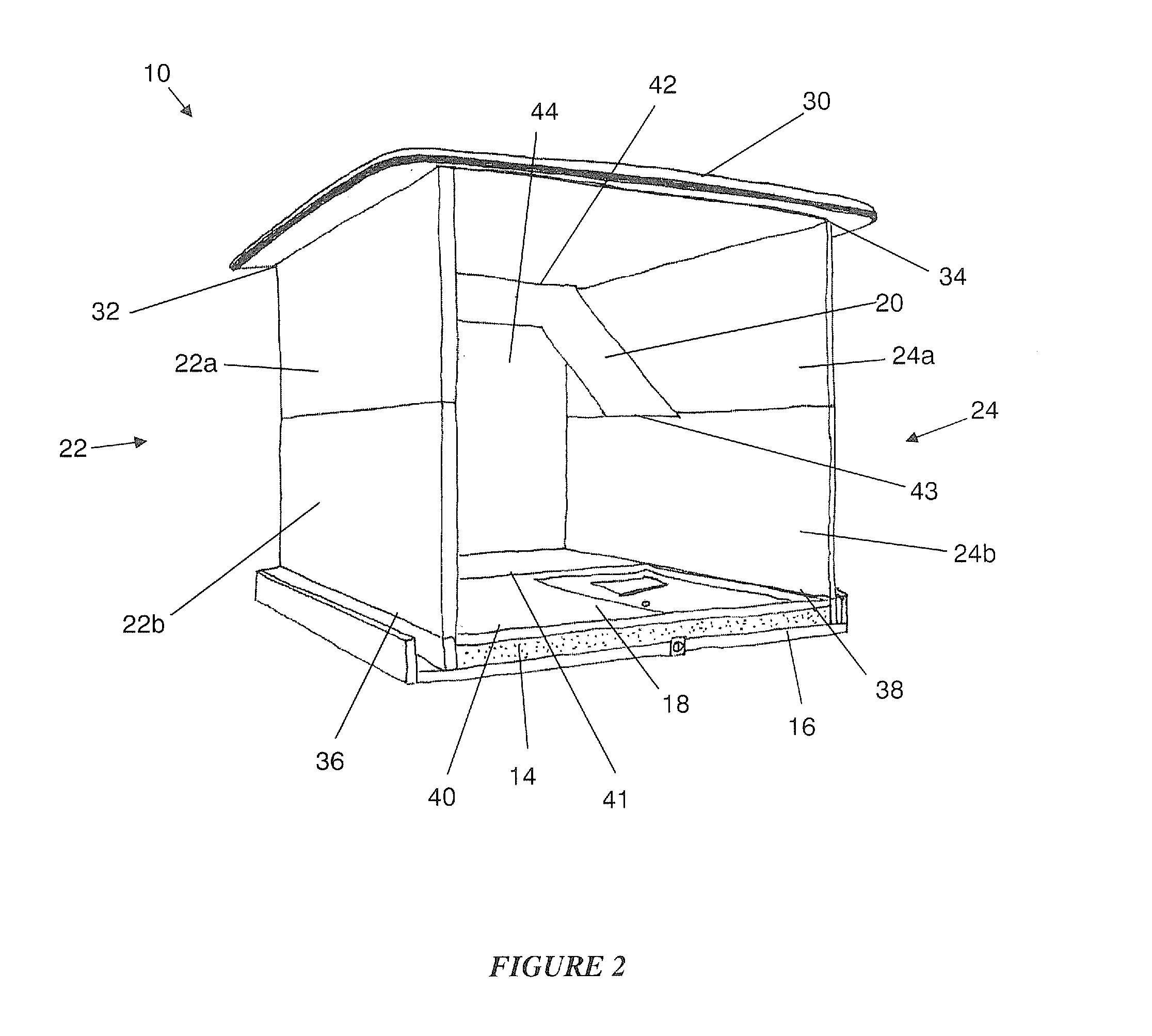 Portable sleeping assembly