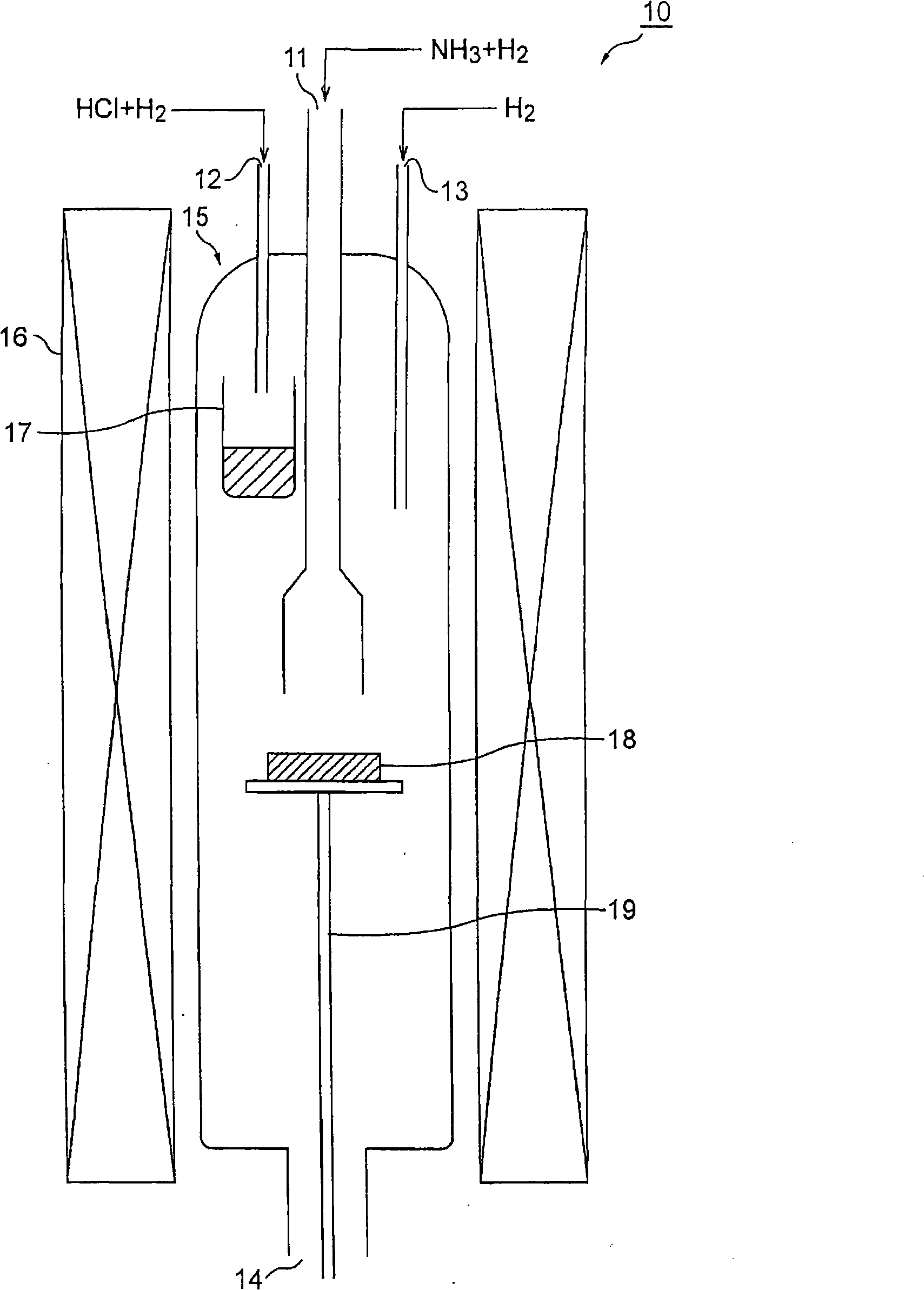 Gan substrate, and epitaxial substrate and semiconductor light-emitting device employing the substrate